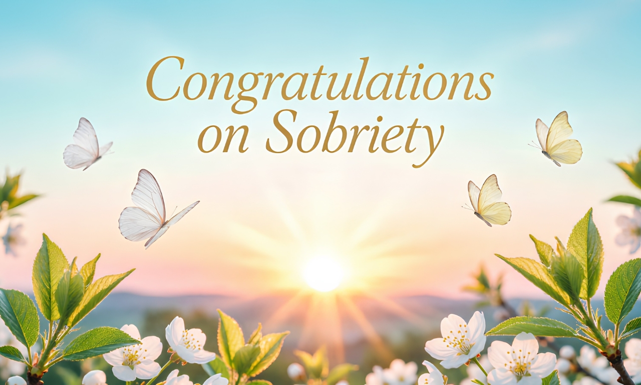 150+ Congratulations on Sobriety Inspiring Wishes