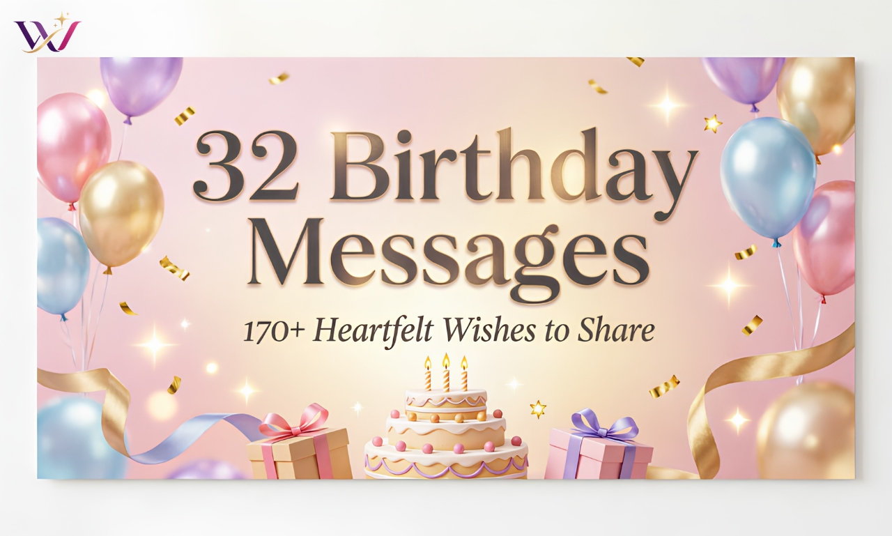 32 Birthday Messages 170+ Heartfelt Wishes to Share