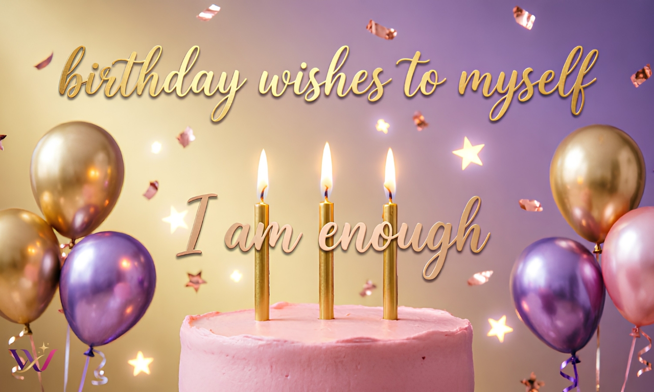 150+ Powerful Birthday Wishes to Myself for Every Mood