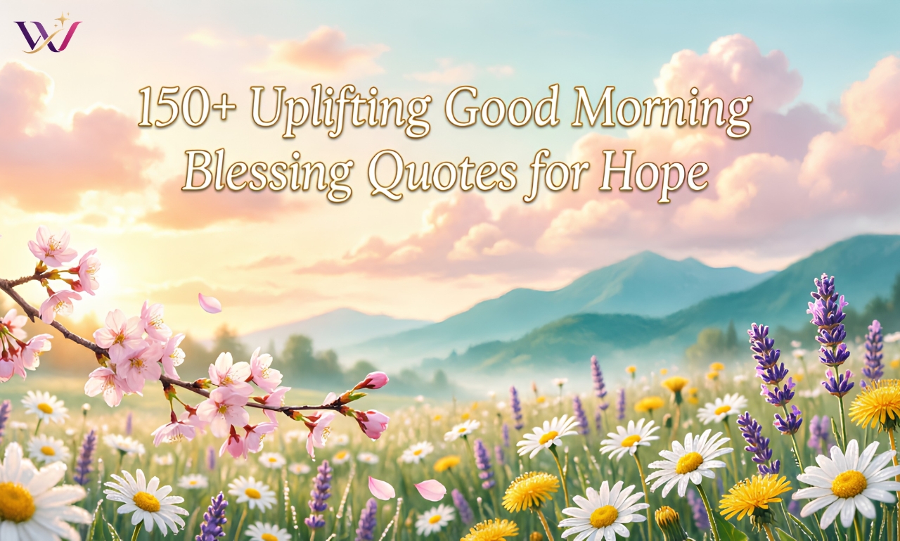 150+ Uplifting Good Morning Blessing Quotes for Hope