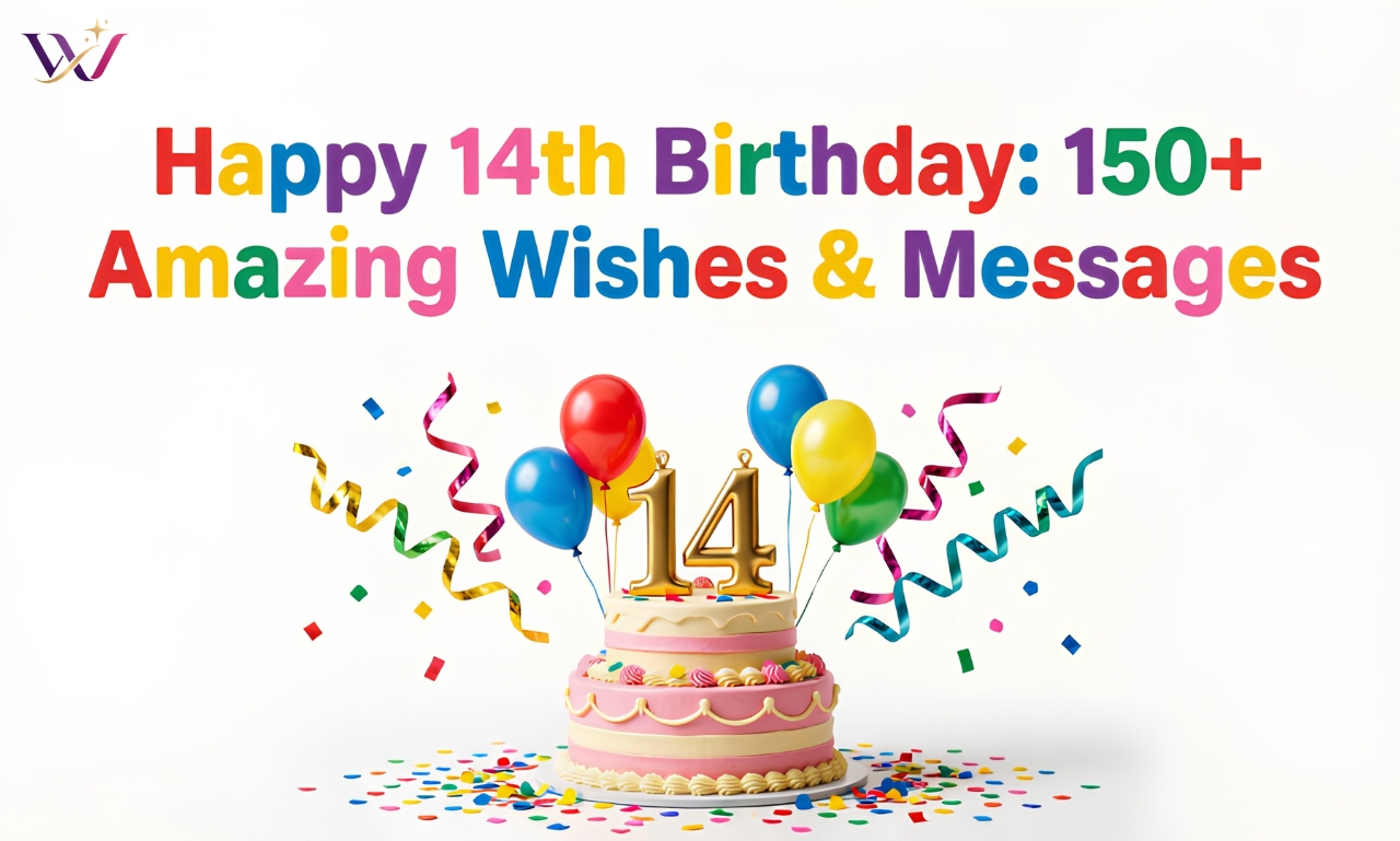 Happy 14th Birthday: 150+ Amazing Wishes & Messages