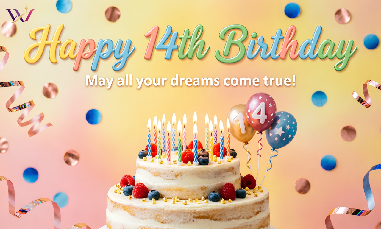 Happy 14th Birthday: 150+ Amazing Wishes & Messages
