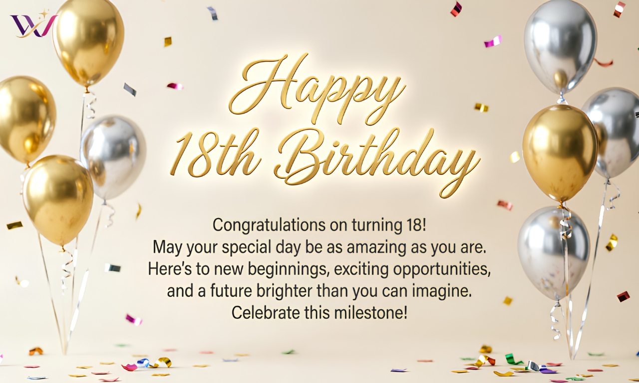 Happy 18th Birthday Message Ideas: 175+ Unforgettable Wishes