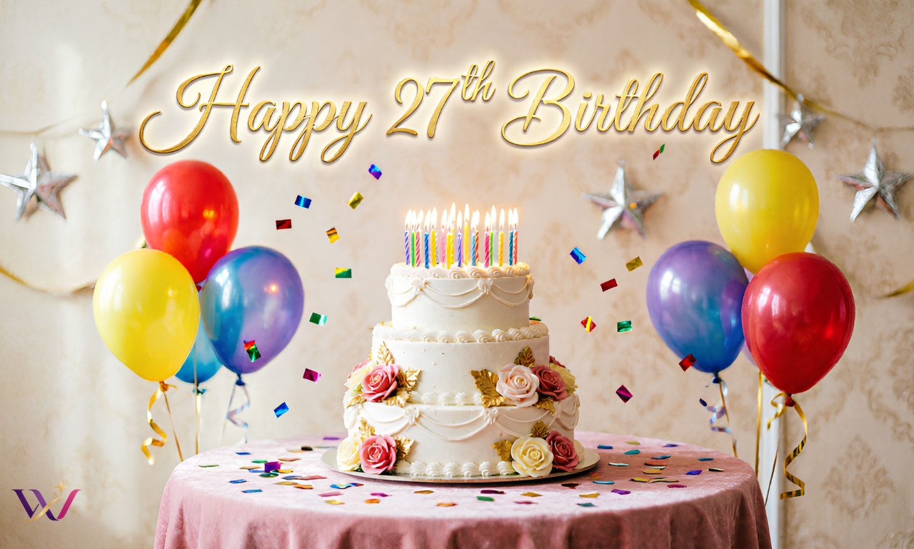 Happy 27th Birthday Wishes for Every Kind of Celebration