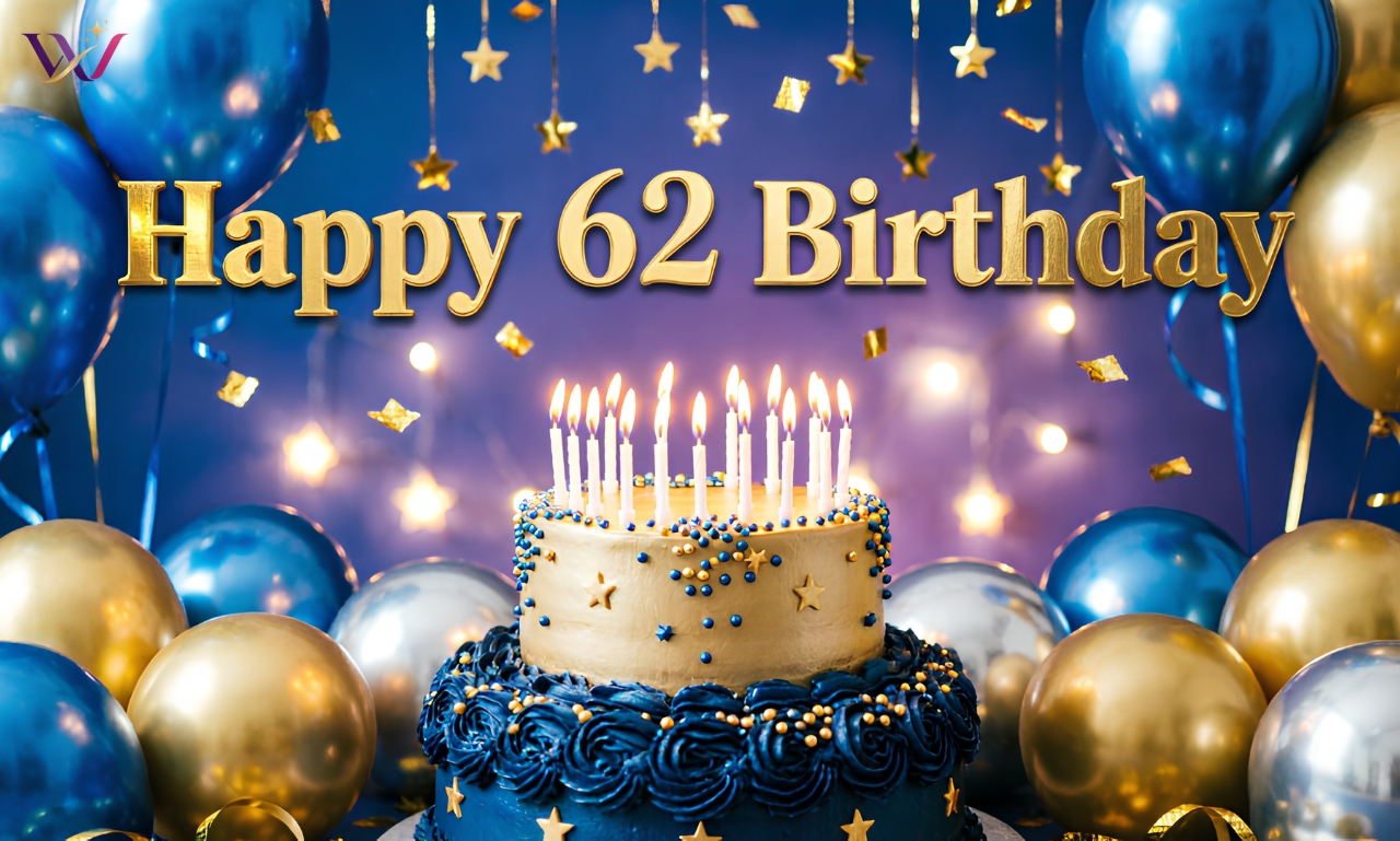 Happy 62 Birthday Wishes to Make Their Day Unforgettable