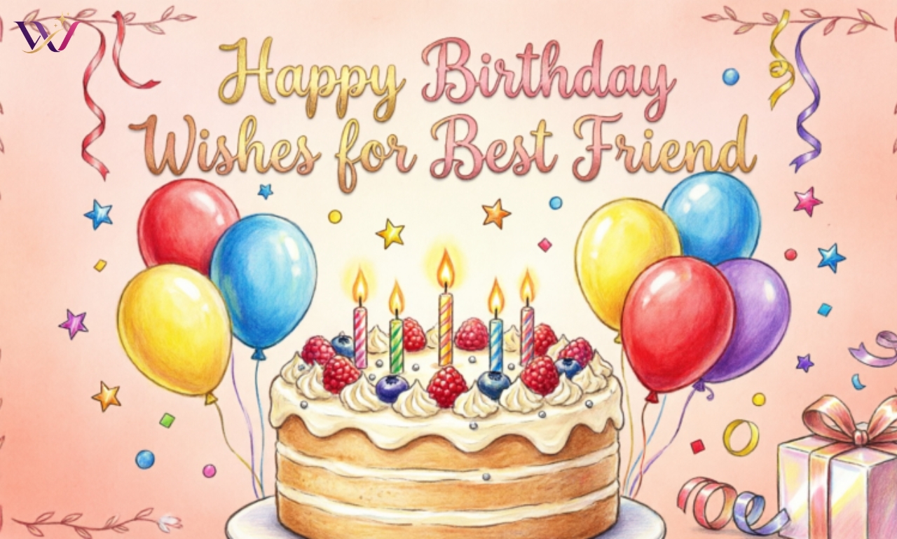 Happy Birthday Wishes for Best Friend 300+ Heartfelt Lines
