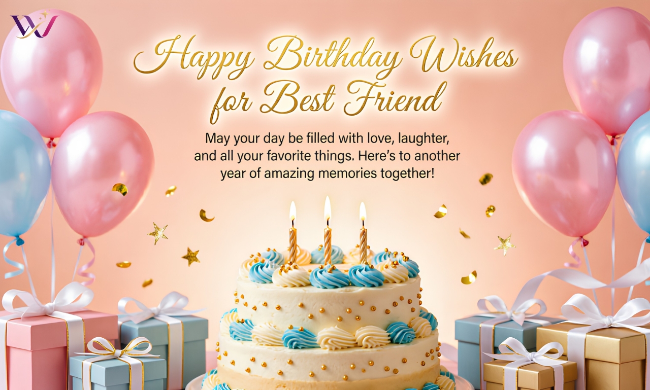 Happy Birthday Wishes for Best Friend 300+ Heartfelt Lines