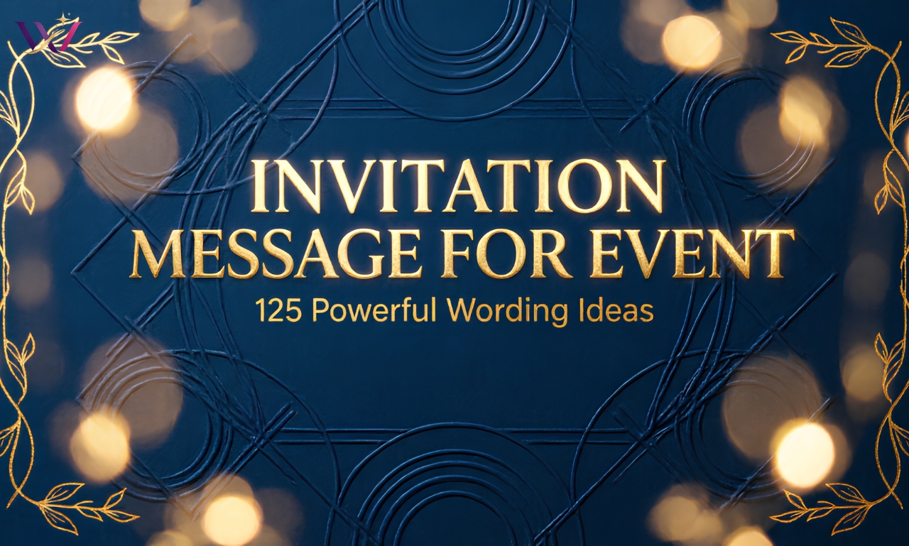 Invitation Message for Event: 125 Powerful Wording Ideas