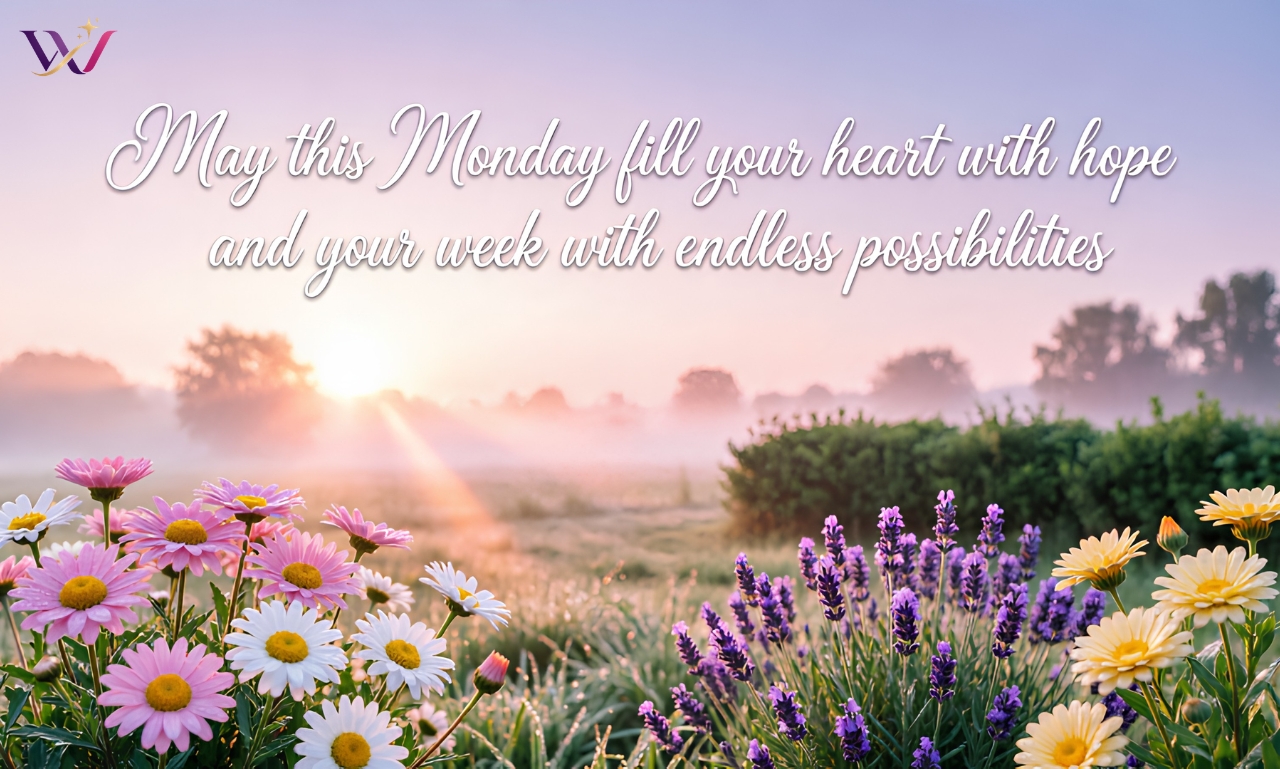 Monday Morning Blessing: 170+ Powerful Positive Wishes