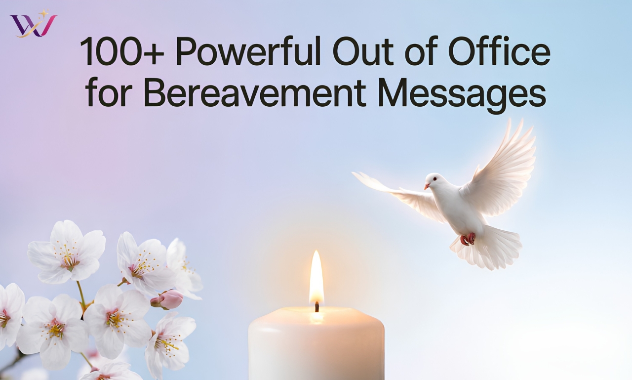 100+ Powerful Out of Office for Bereavement Messages